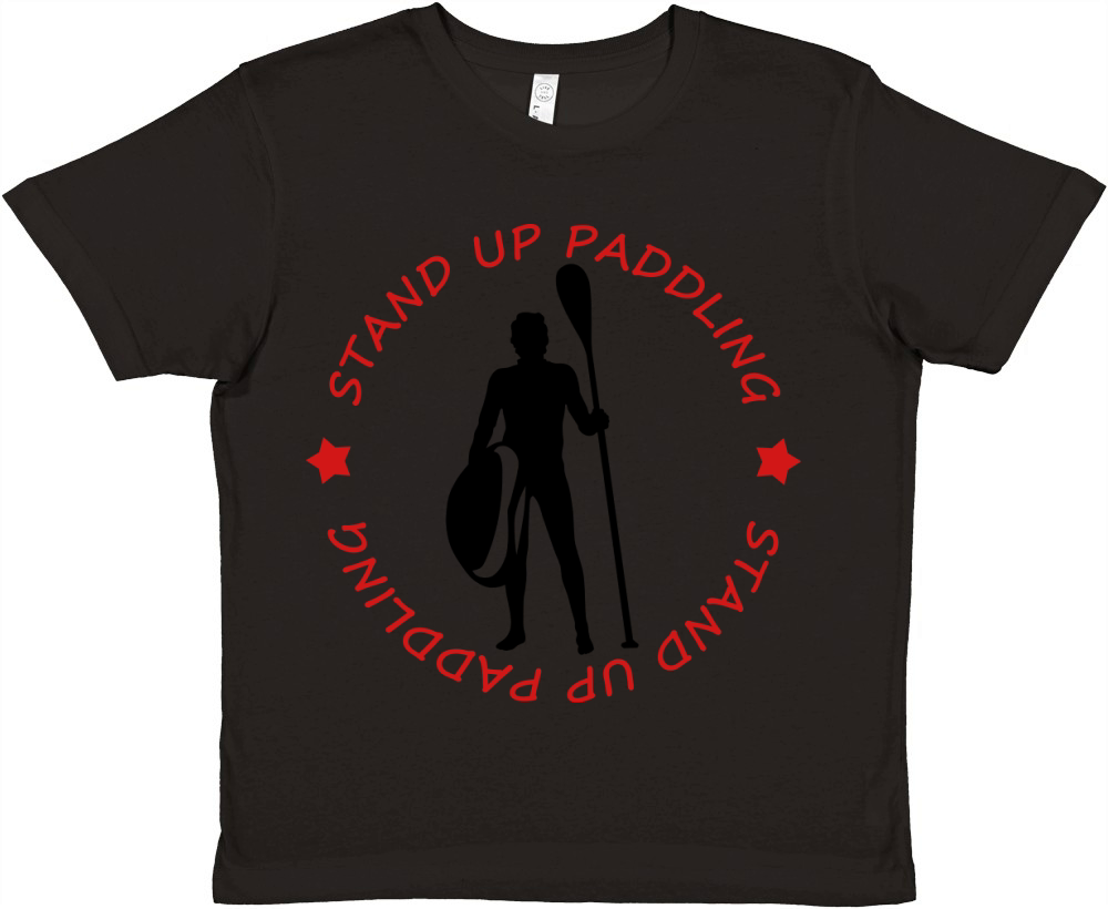 stand up paddling Premium Kids Crewneck T-shirt