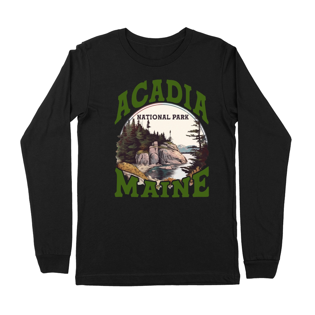Acadia National Park Maine Premium Long Sleeve