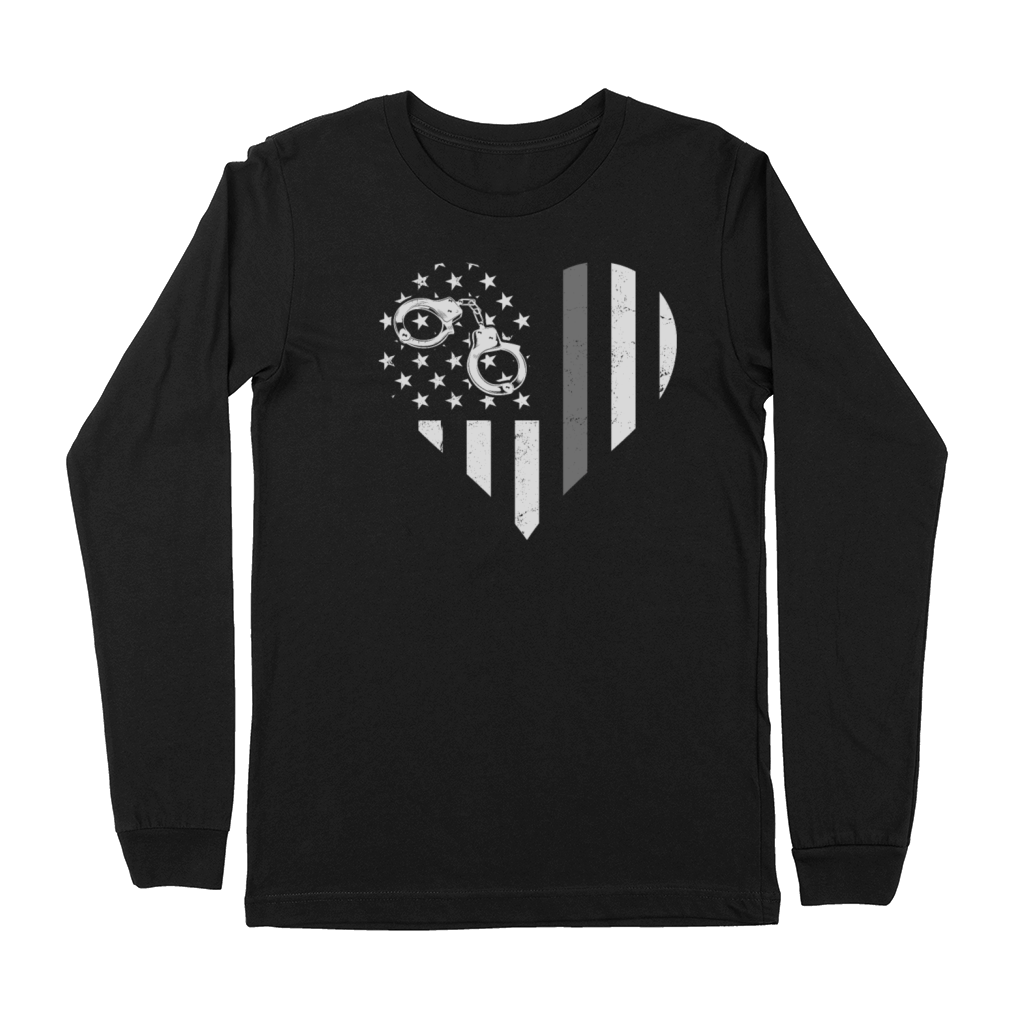 Correctional Officer Patriotic Premium Long Sleeve