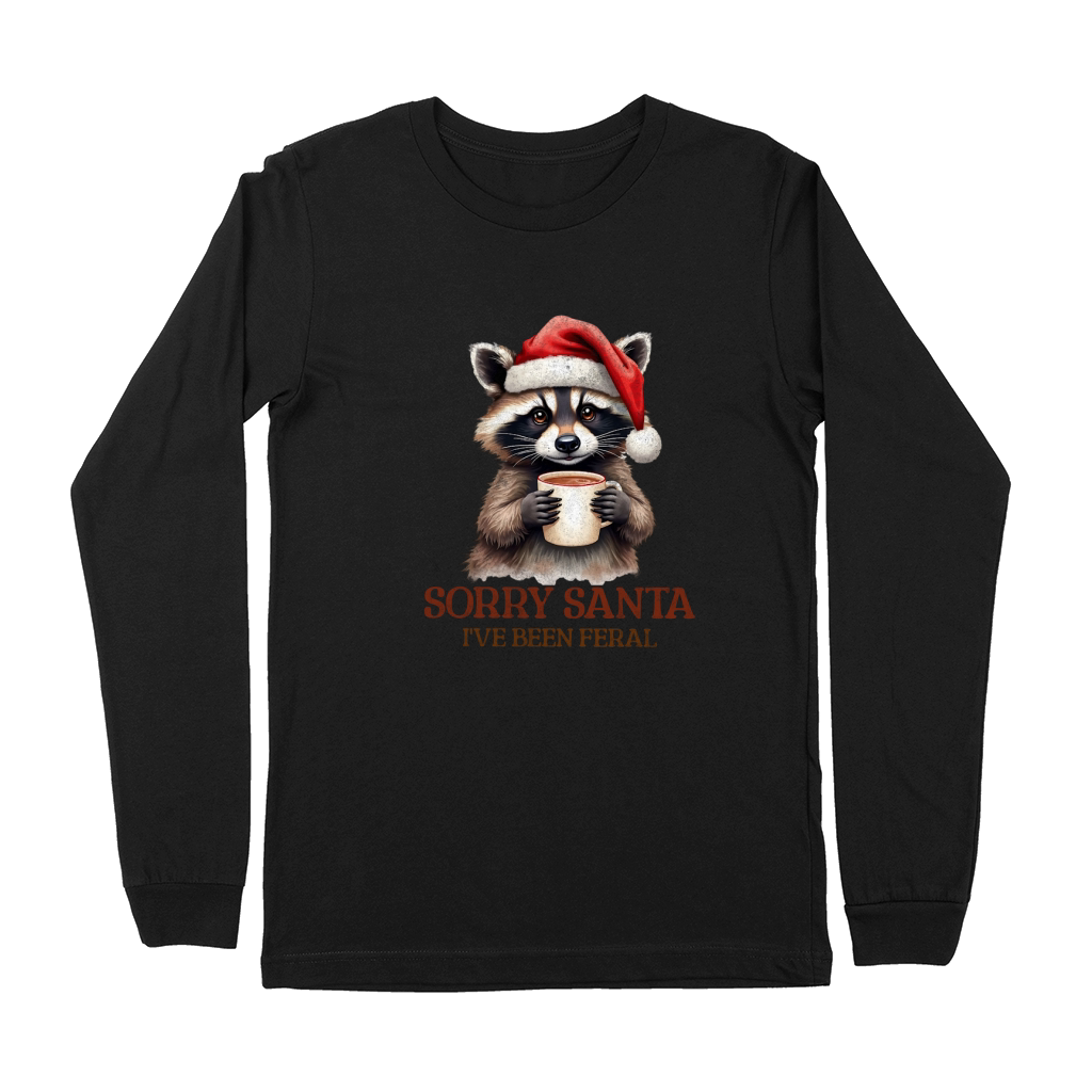 Sorry santa ive been feral 1 Premium Long Sleeve