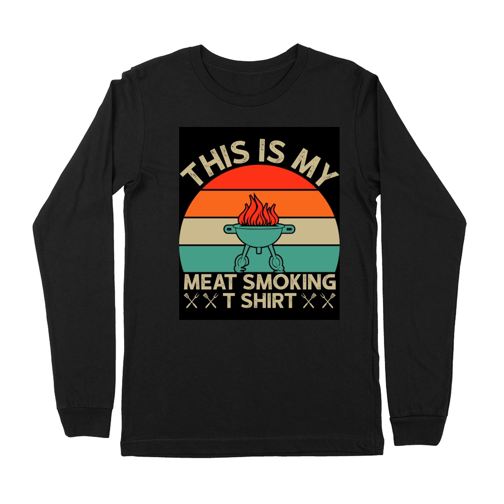 This is my meat smoking t shirt Premium Long Sleeve