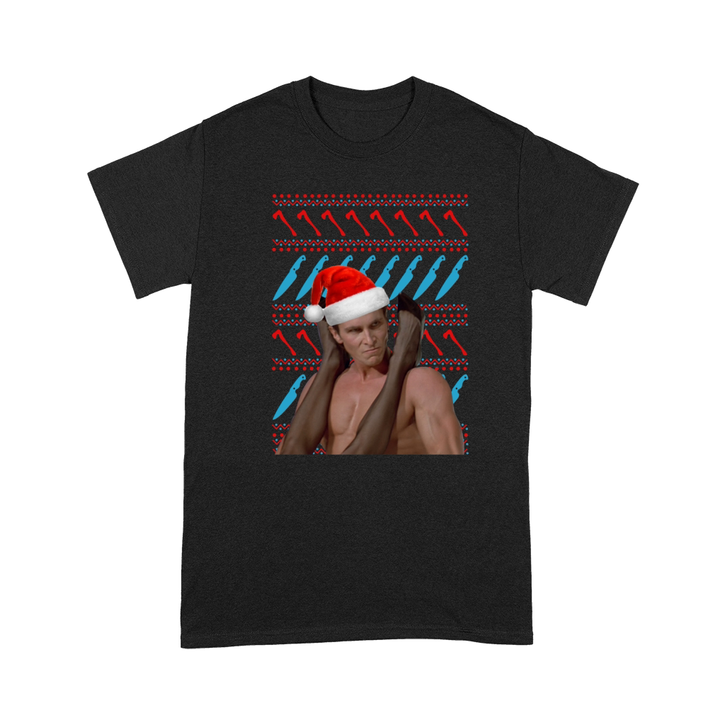American Psycho Christmas Ugly Premium T-shirt