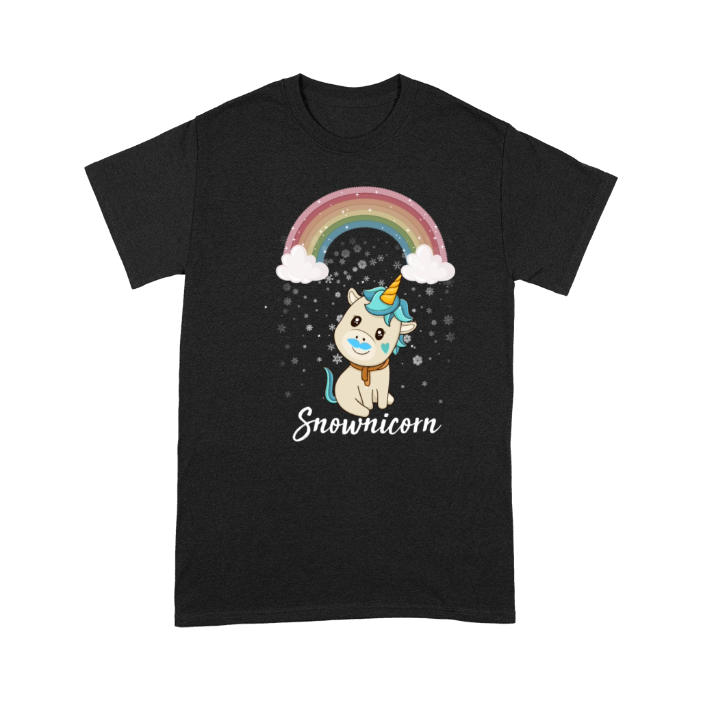 Snownicorn Just A Kid Who Loves Unicorn Premium T-shirt