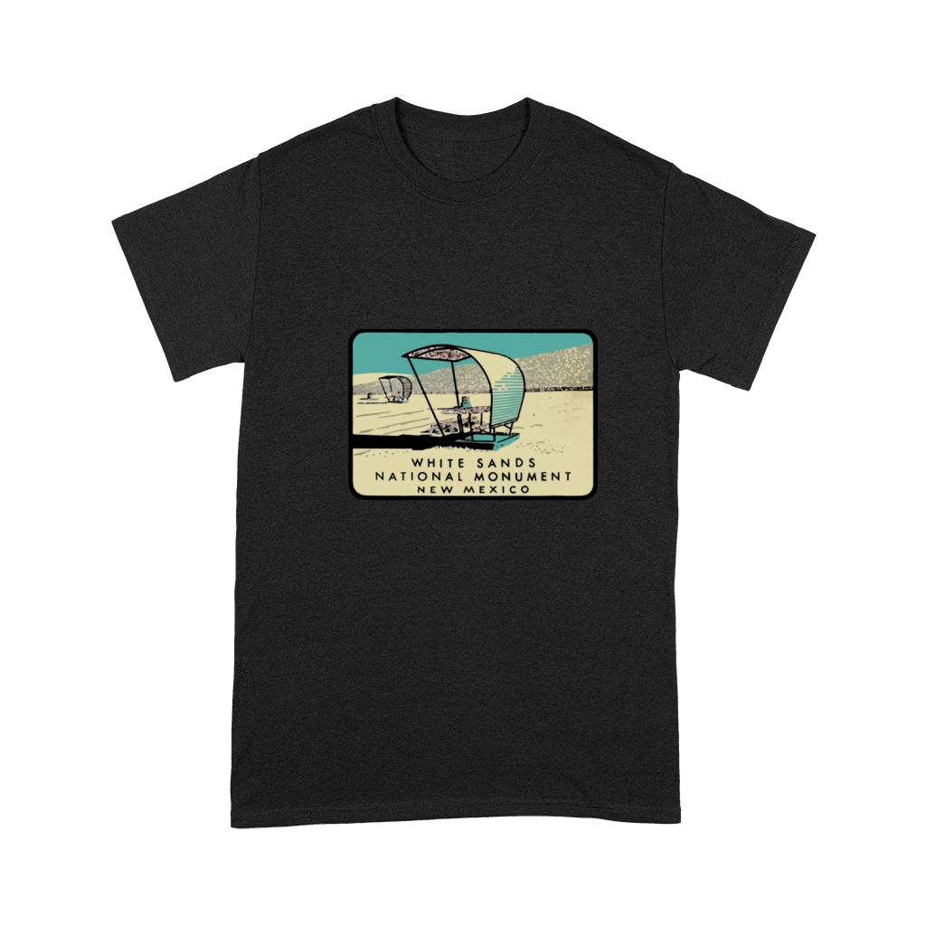 White Sands National Monument New Mexico Vintage Travel Decal CHRISTMAS UGLY Premium T-shirt