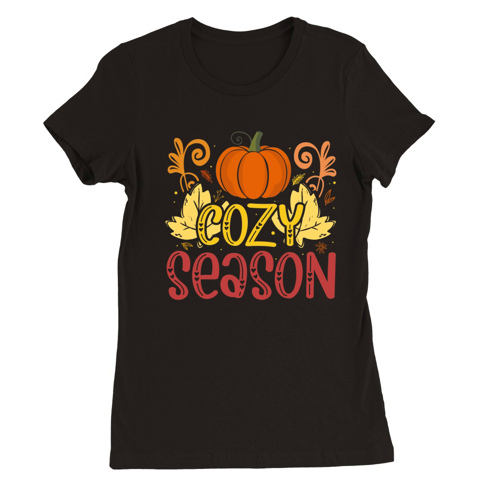 Cozy season Premium Womens Crewneck T-shirt
