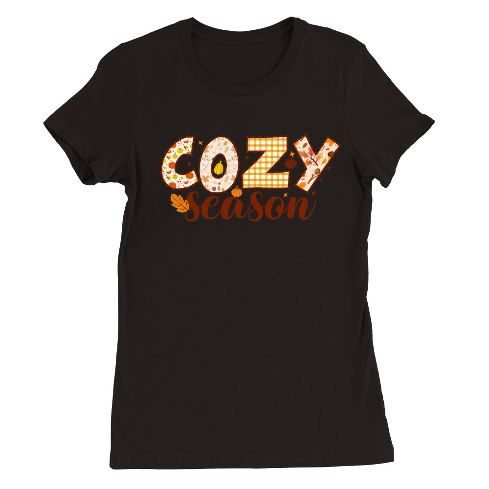 Cozy season Premium Womens Crewneck T-shirt