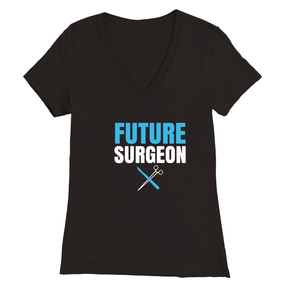 Future Surgeon Premium Womens V-Neck T-shirt