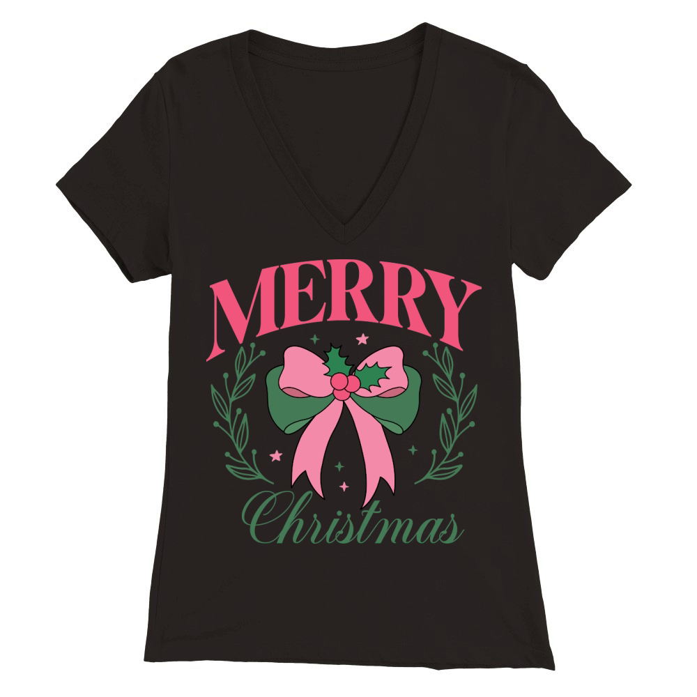 Merry christmas 22 04 Premium Womens V-Neck T-shirt