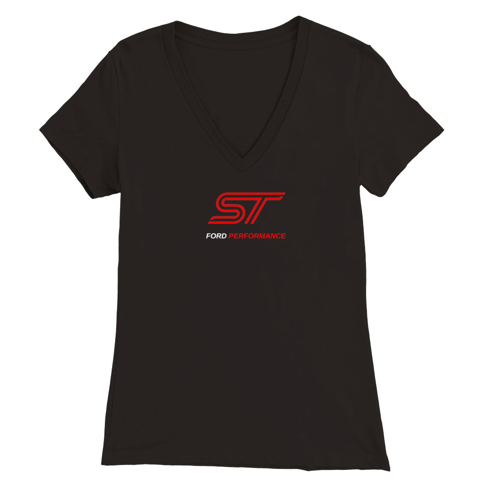 St Ford performance Premium Womens V-Neck T-shirt