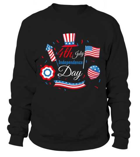 4th of July us Independence Day Sweatshirt Unisex