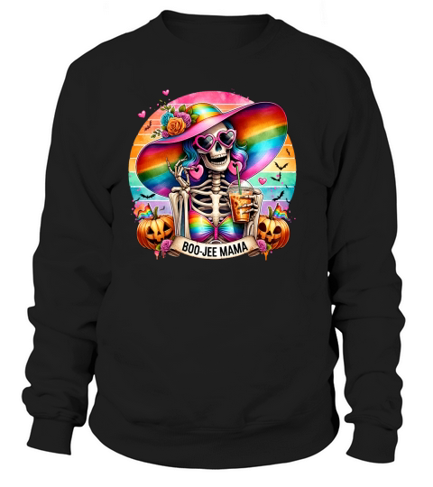 Boo Jee Mama (3) Sweatshirt Unisex