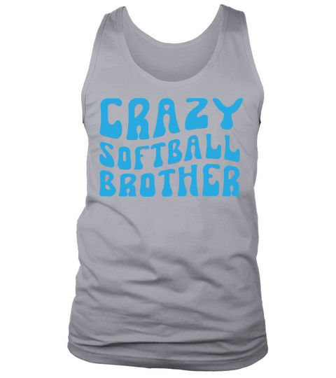 Crazy Softball Brother Tank Top Unisex