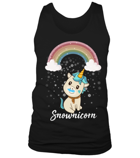 Snownicorn Just A Kid Who Loves Unicorn Tank Top Unisex