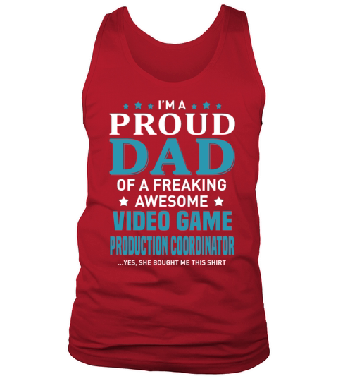 Video Game Production Coordinator Tank Top Unisex