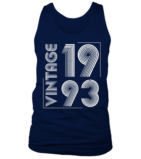 Vintage 1993 Birthday  (2) (1) Tank Top Unisex