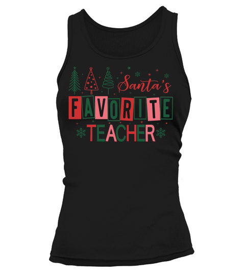 SantasFavoriteTeacher Tank top Woman