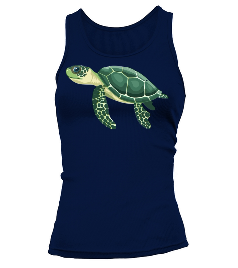 Turtle Vector Illustration 07 Tank top Woman