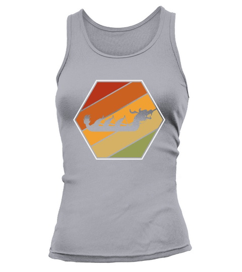 Vintage Dragon Boat Racing Tank top Woman