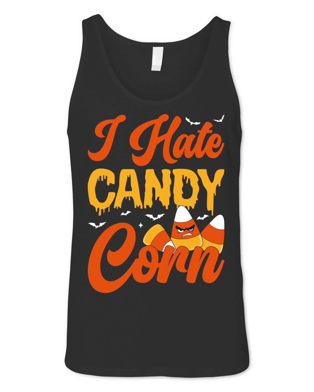 360. i hate candy corn Unisex Jersey Tank