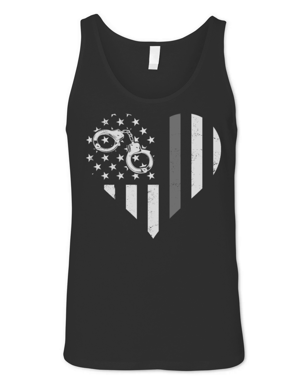 Correctional Officer Patriotic Unisex Jersey Tank