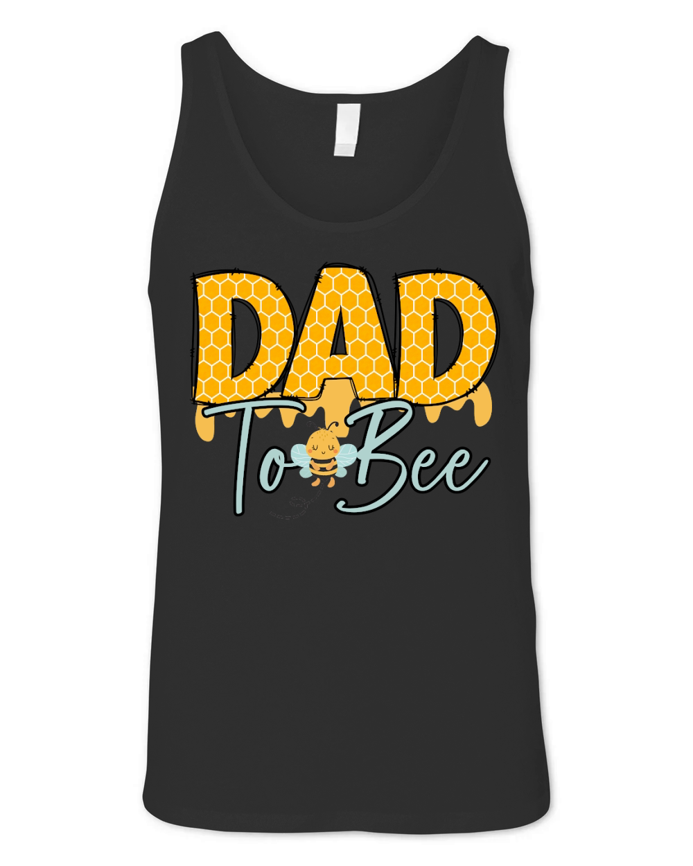 father day bee baby shower, dad to bee Unisex Jersey Tank