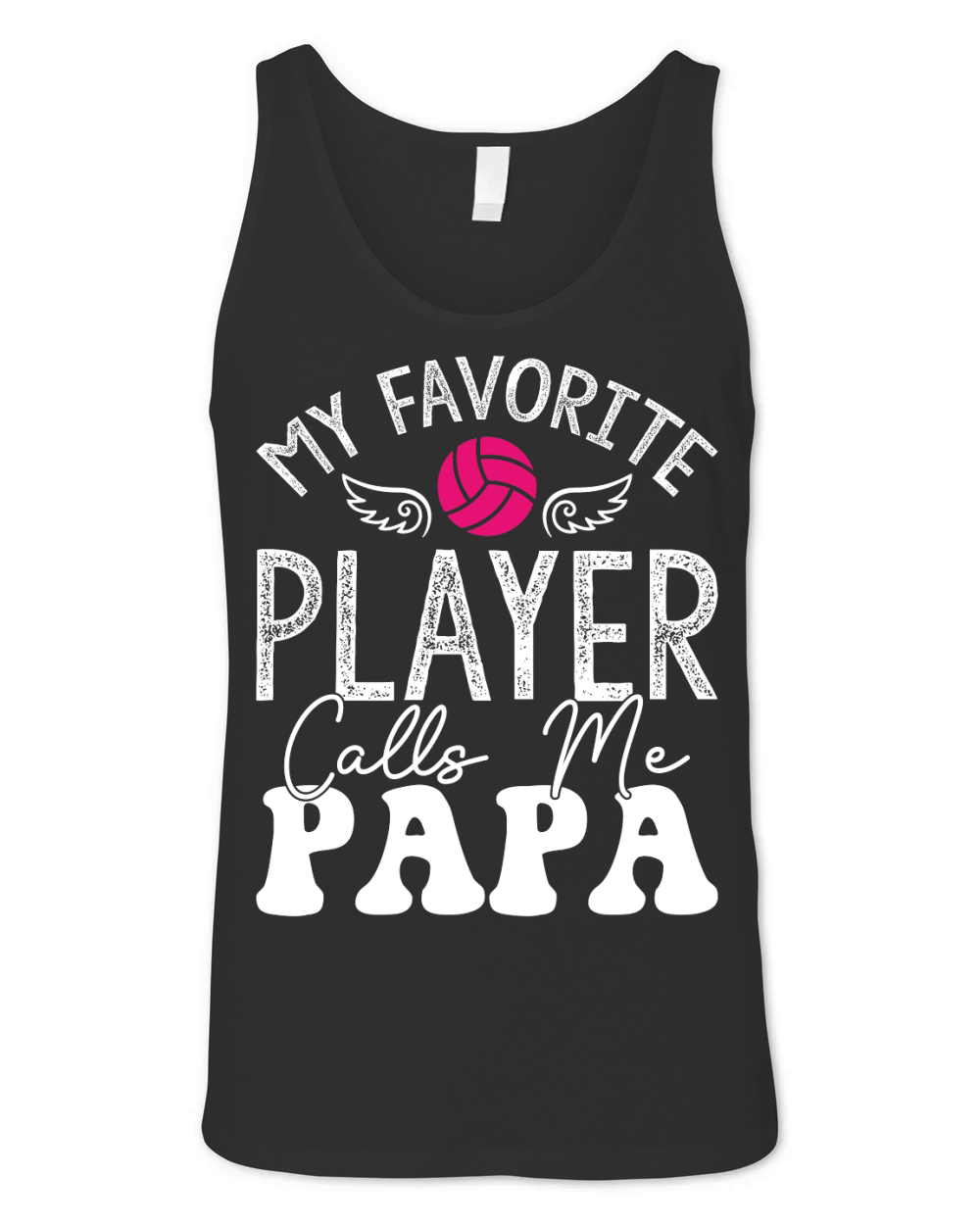father day My Favorite Player Calls Me Papa Unisex Jersey Tank