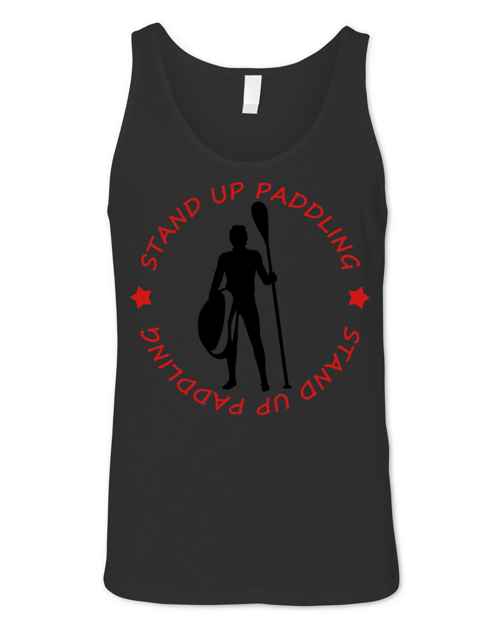 stand up paddling Unisex Jersey Tank