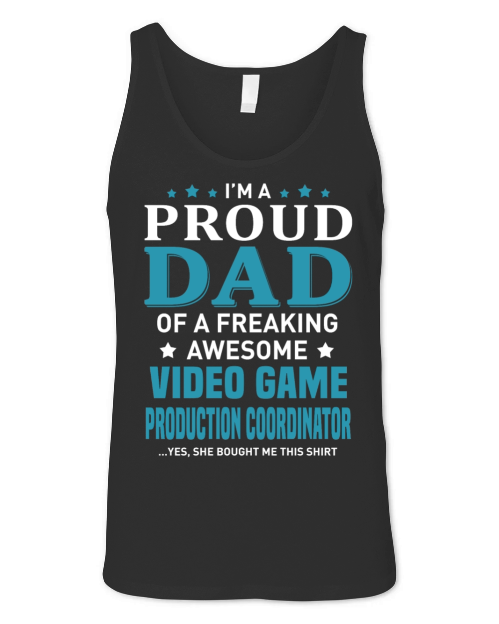 Video Game Production Coordinator Unisex Jersey Tank