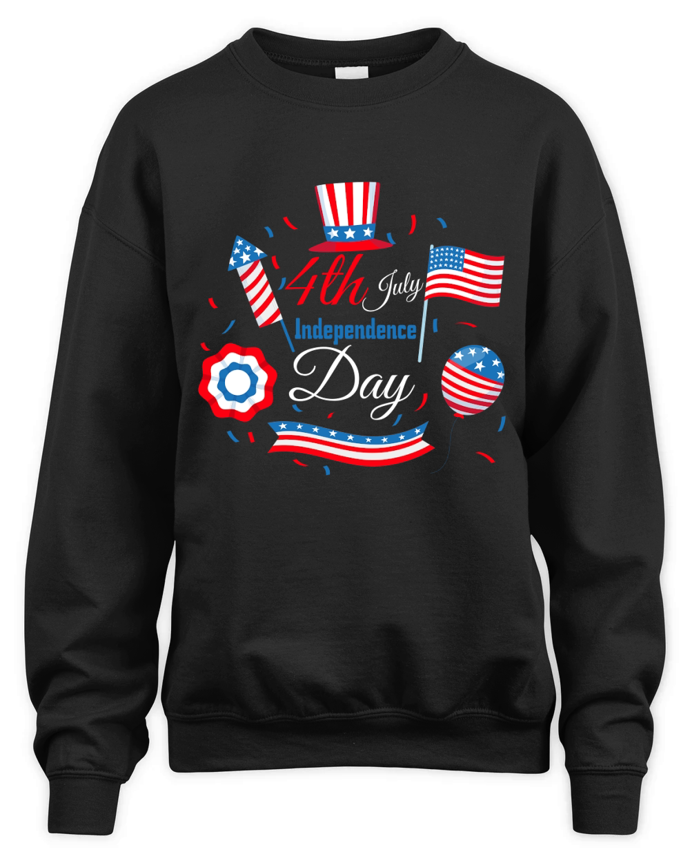 4th of July us Independence Day Unisex Premium Crewneck Sweatshirt