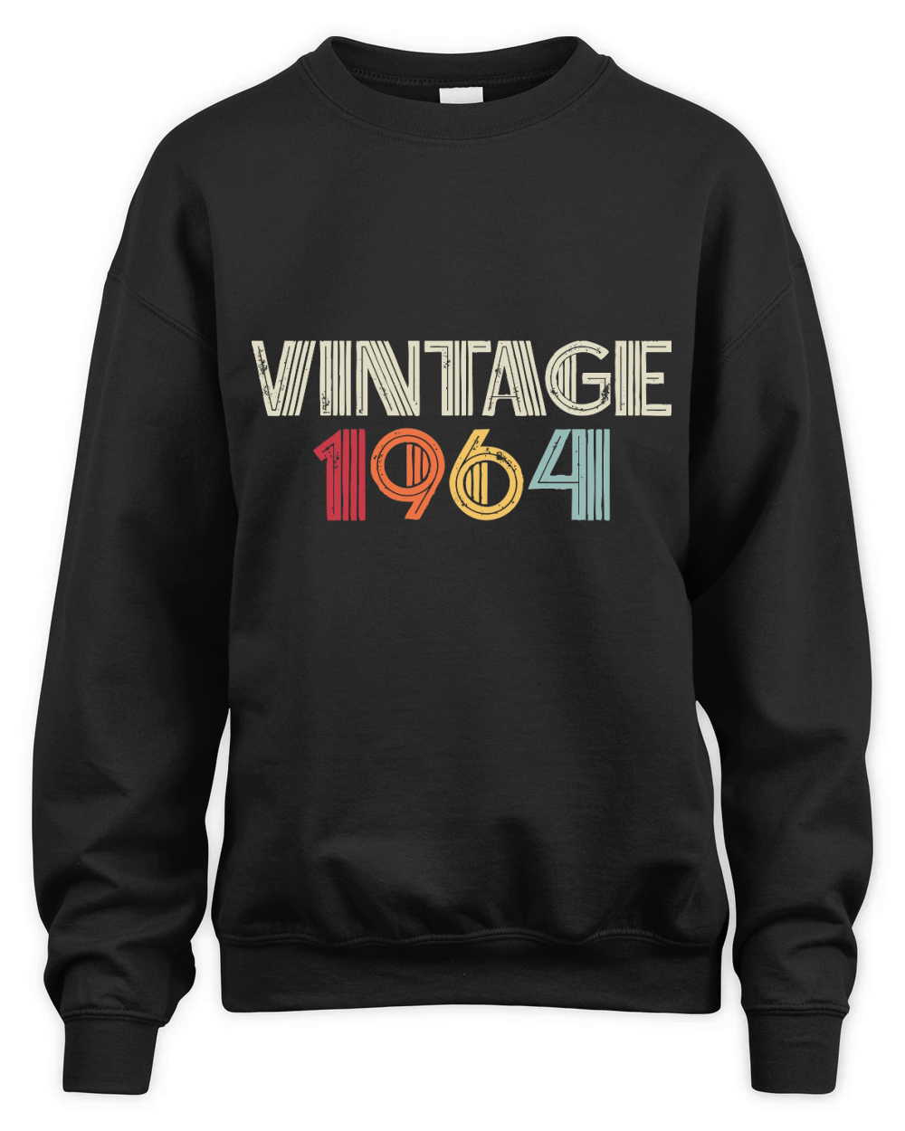 Vintage 1964 Birthday Unisex Premium Crewneck Sweatshirt