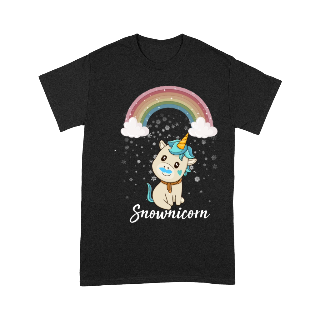 Snownicorn Just A Kid Who Loves Unicorn Unisex T-Shirt