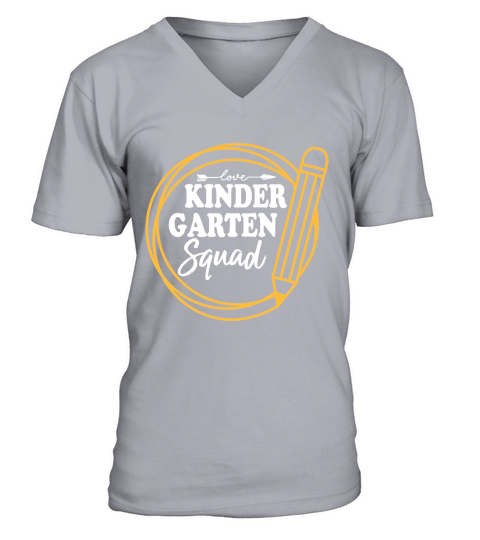 Kindergarten Squad 02 V-Neck T-shirt