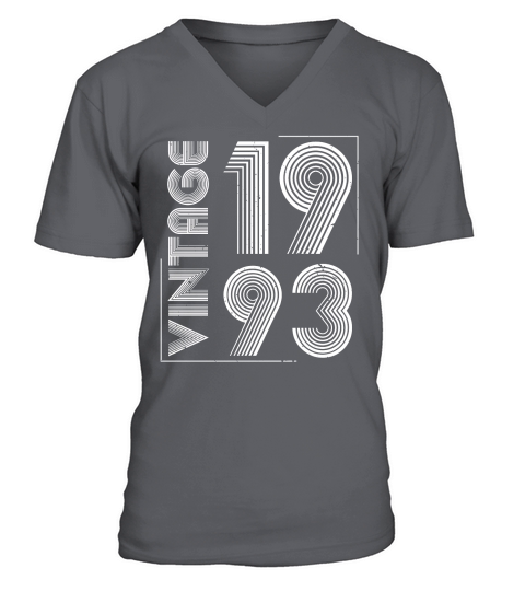 Vintage 1993 Birthday  (2) (1) V-Neck T-shirt