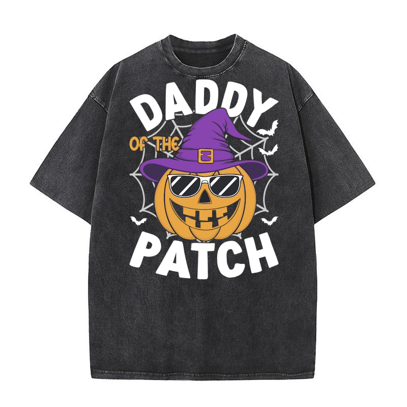 416. Daddy Of The Patch Washed T-Shirt