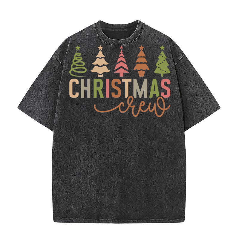Christmas Crew 12 Washed T-Shirt