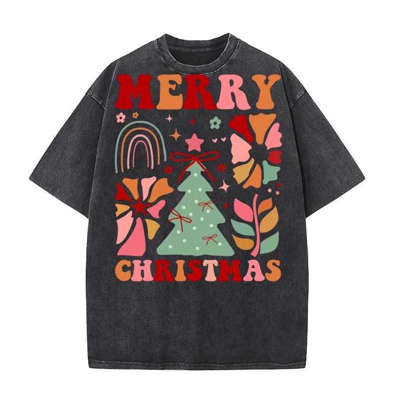 merry christmas 46 Washed T-Shirt