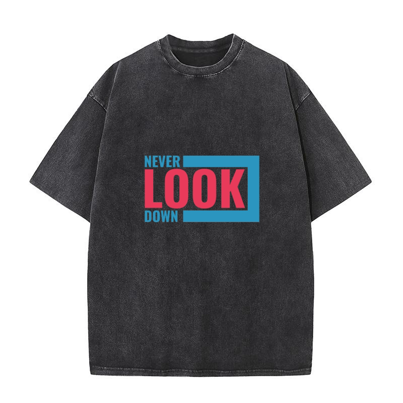 Never Look Down 03 Washed T-Shirt