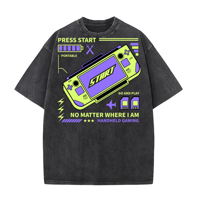 No Matter Where I am Washed T-Shirt