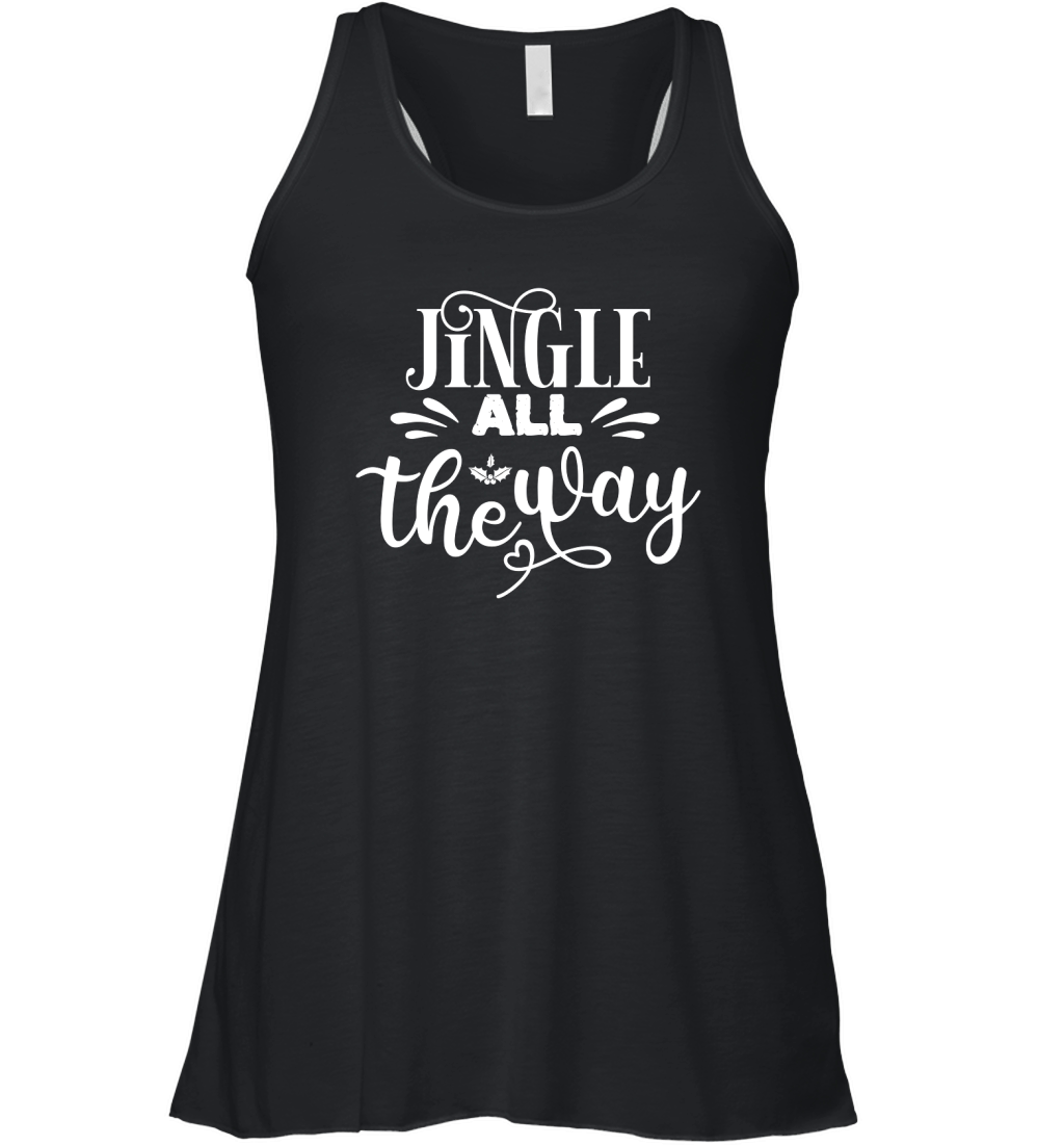 Jingle all the way 02 Women's Flowy Tank Top