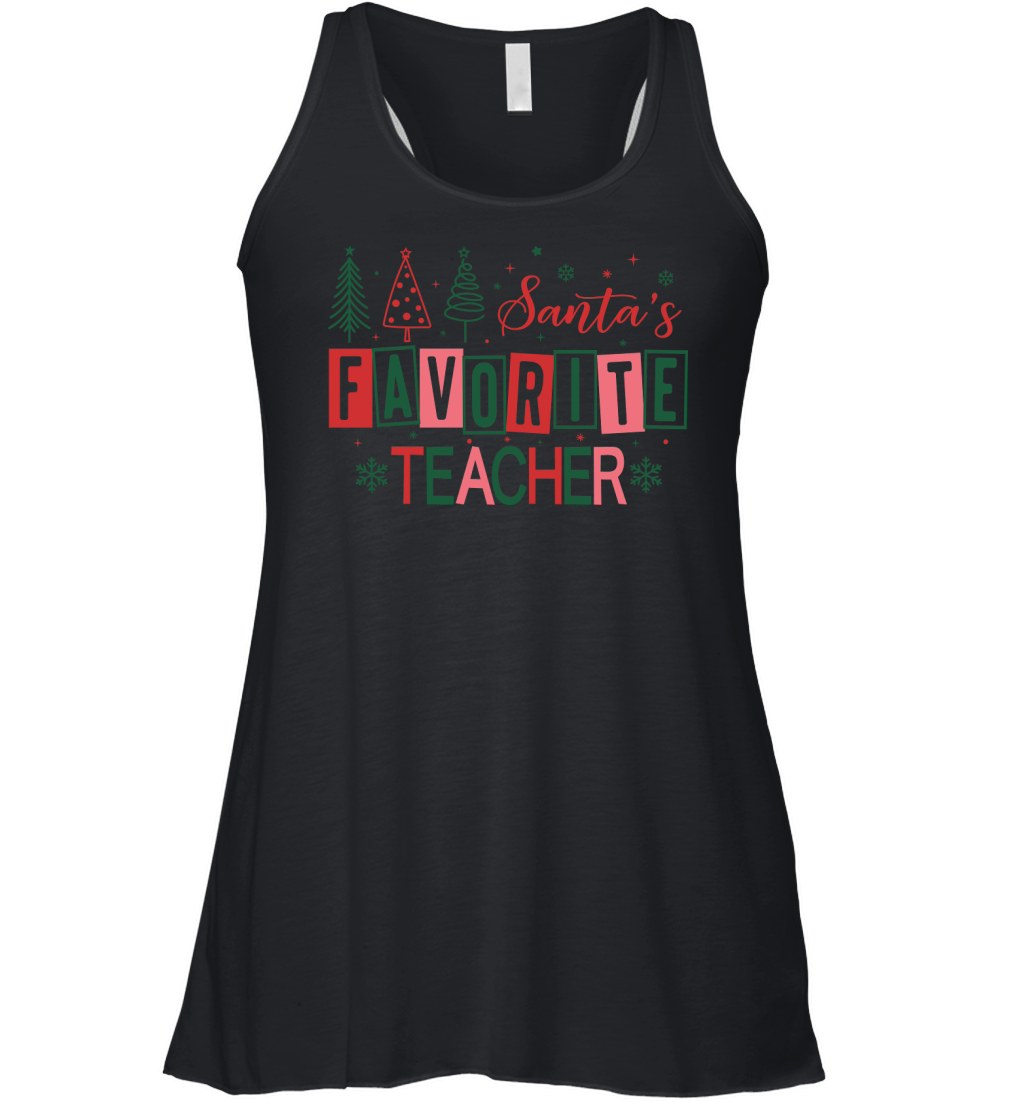 SantasFavoriteTeacher Women's Flowy Tank Top