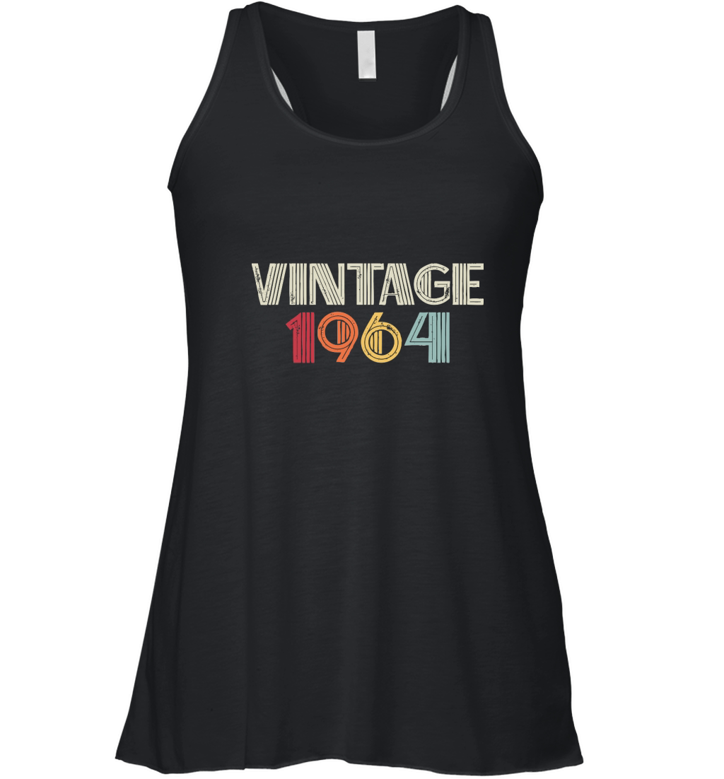 Vintage 1964 Birthday Women's Flowy Tank Top