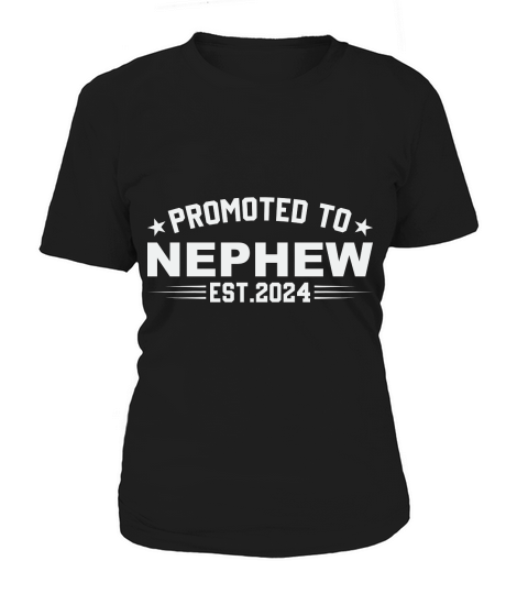 Promoted to nephew est.2024 Women's T-Shirt