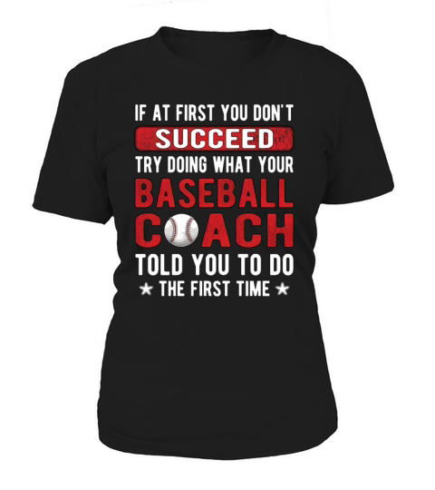 Proud Baseball Coach Gifts Baseball Coaching Women's T-Shirt