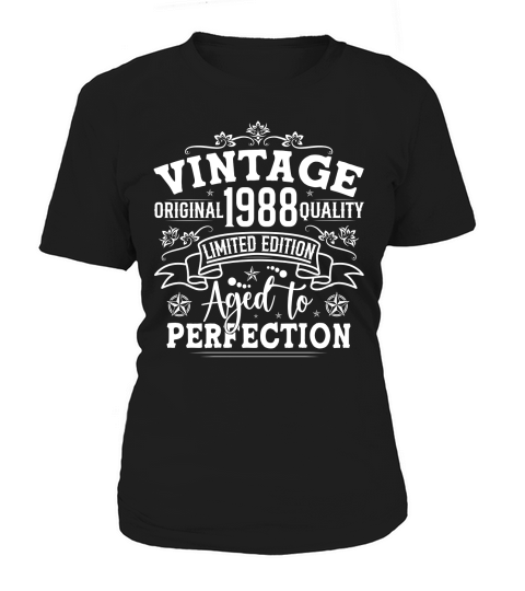 Vintage Birthday TShirt Design Bundle 1988 Women's T-Shirt