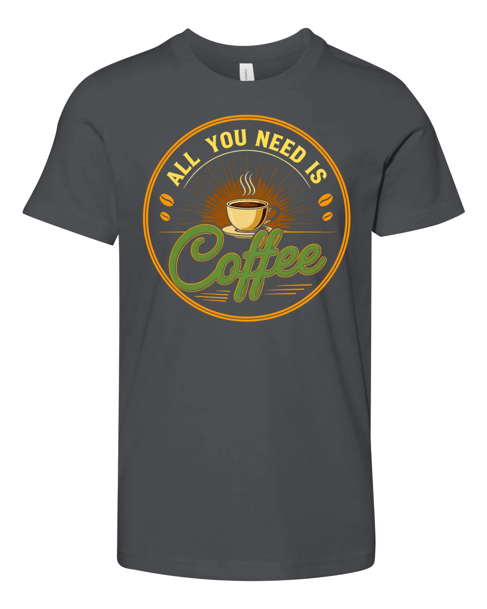 All you need is coffee 1.01 Youth Unisex Jersey Tee
