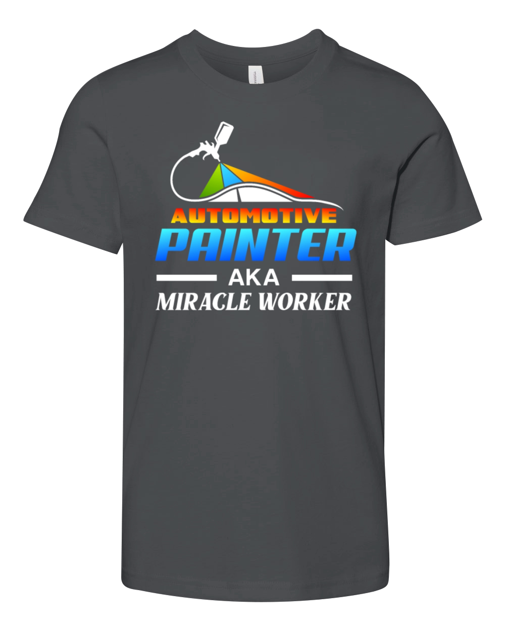 Funny Automotive Car Painter Auto Body Painter Youth Unisex Jersey Tee