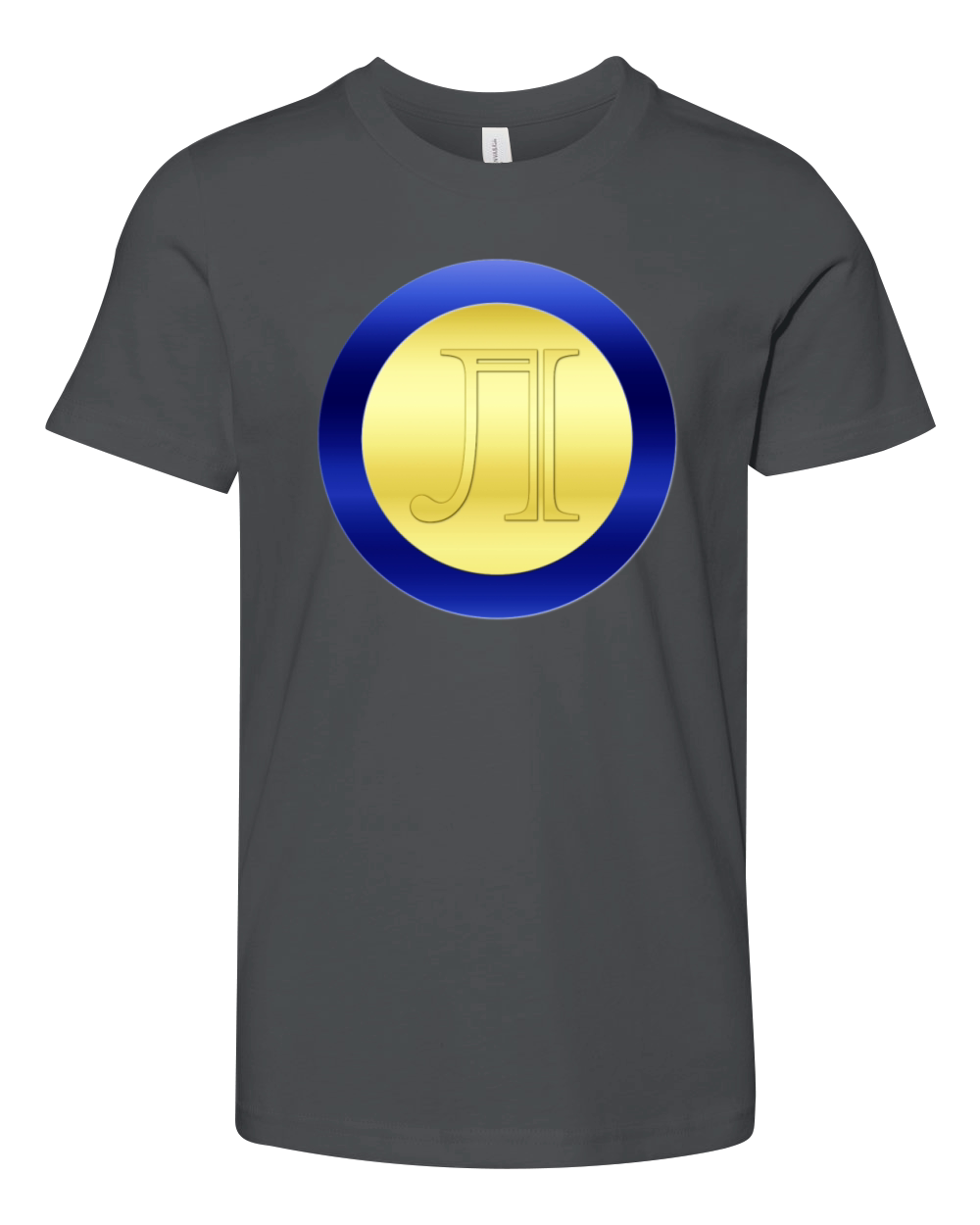 Russian Blue Litecoin 3D2 Youth Unisex Jersey Tee