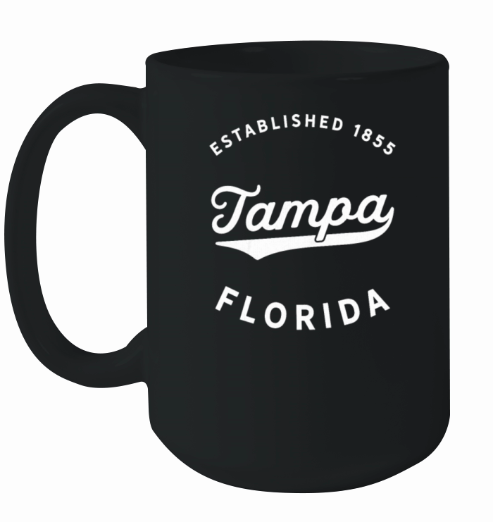 Classic Retro Vintage Tampa Florida Gift Ceramic Mug
