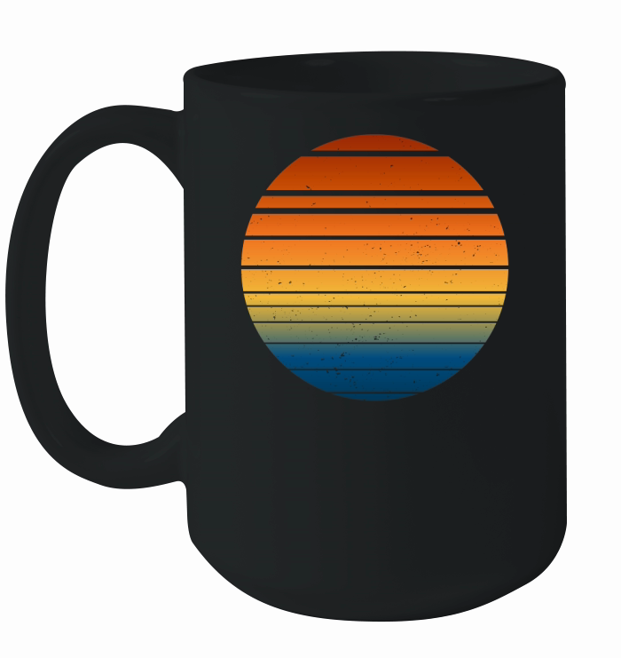 Vintage Retro Sunset (8) Ceramic Mug