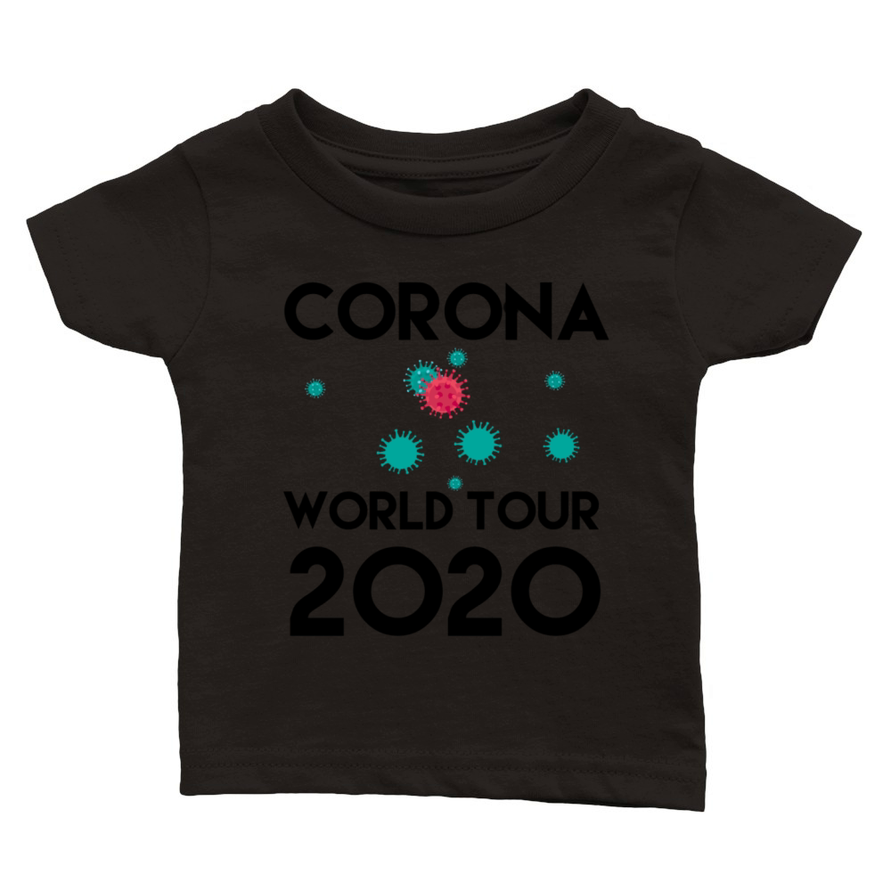 Corona world tour 2020 Classic Baby Crewneck T-shirt
